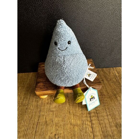 Jellycat  Happy Rain Drop NEW! FAST SHIP Amuseables Gift Idea - Picture 1 of 6